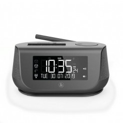 Hama DR36SBT Часы цифровые черные