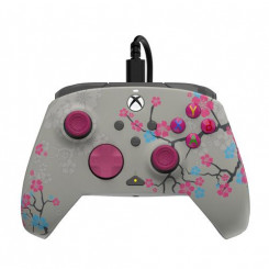 PDP REMATCH GLOW Advanced Wired Controller: Cherry Blossom, For Xbox Series X S, Xbox One, & Windows 10 / 11 PC
