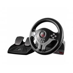 Subsonic Game Steering Wheel   SV200 Game racing wheel Black