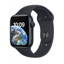 Apple Watch SE GPS + Cellular MNPY3EL / A Смарт-часы GPS (спутник) Retina LTPO OLED Сенсорный экран 44 мм Водонепроницаемый Bluetooth Wi-Fi Midnight