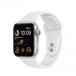 Apple Watch SE GPS + Cellular MNQ23EL / A Смарт-часы GPS (спутник) Retina LTPO OLED Сенсорный экран 44 мм Водонепроницаемый Bluetooth Wi-Fi Серебристый