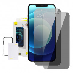 Закаленное стекло с фильтром конфиденциальности Baseus 0,3 мм для iPhone 12 Pro Max (2 шт.)