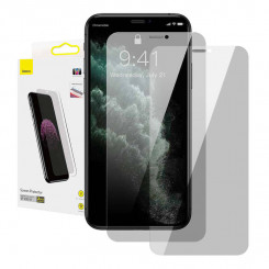 Tempered glass with 0.3mm Baseus privacy filter for iPhone XR / 11 (2 pcs.)
