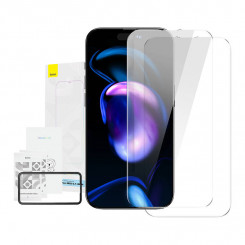 Karastatud klaas 0,3 mm Baseus Crystal iPhone 14 Pro Max jaoks (2 tk)