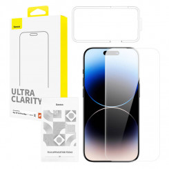 Tempered Glass for iPhone 14 Pro Max Baseus OS Diamond Series HD (Transparent)