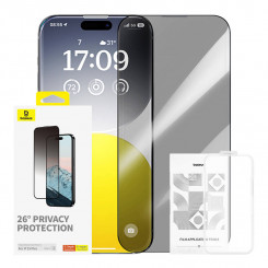 Защита конфиденциальности Закаленное стекло Baseus Diamond iPhone 15 Plus