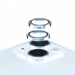 Защитная пленка для объектива камеры PanzerGlass® Hoops™ iPhone 15 15 Plus, синяя
