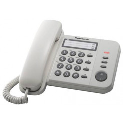 Проводной телефон Panasonic KX-TS520FXW Белый