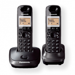 Panasonic Cordless KX-TG2512FXT must helistaja ID Juhtmeta ühendus Telefoniraamatu maht 50 kirjet Konverentskõne Sisseehitatud ekraan Valjuhääldi
