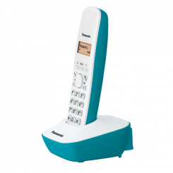 Беспроводной телефон Panasonic KX-TG1611FXC Белый АОН Беспроводное соединение Конференц-связь Встроенный дисплей