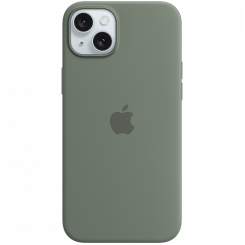 Силиконовый чехол MagSafe для iPhone 15 Plus — Cypress