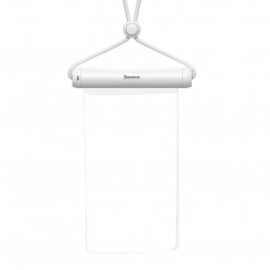 Универсальный водонепроницаемый чехол Baseus Cylinder для смартфонов (белый)
