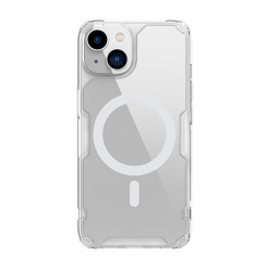 Магнитный чехол Nillkin Nature TPU Pro для Apple iPhone 13/14 (белый)