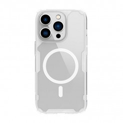 Магнитный чехол Nillkin Nature TPU Pro для Apple iPhone 14 Pro Max (белый)