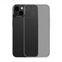 Чехол Baseus Frosted Glass для iPhone 13 (черный) + закаленное стекло