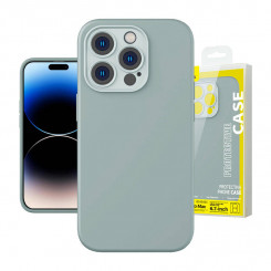 Чехол Baseus Liquid Silica Gel для iPhone 14 Pro Max (зеленый) + закаленное стекло + набор для чистки