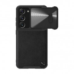 Кожаный чехол Nillkin CamShield для Samsung Galaxy S23 (черный)