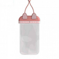 Remax Cattie waterproof case (pink)