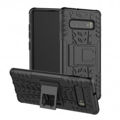 CoreParts S10 SM-G973 Black Cover Samsung Galaxy S10 SM-G973 Shockproof Rugged Tire Armor Protective Case