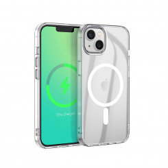 eSTUFF BERLIN Magnetic Hybrid Case for iPhone 14 Plus - Clear