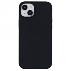 eSTUFF INFINITE ROME Magnetic Silicone Case for iPhone 15 Plus - Black 100% Recycled Materials