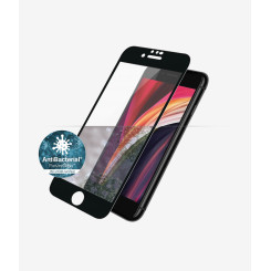 PanzerGlass Apple iPhone 6/6s/7/8/SE 2020 Гибридное стекло Черная защитная пленка для экрана Закругленные края; 100% сохранение касания; Кристально чистый