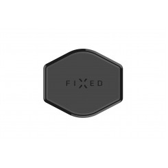 Fikseeritud autotelefoni hoidiku ikoon Flex-hoidja universaalne, must
