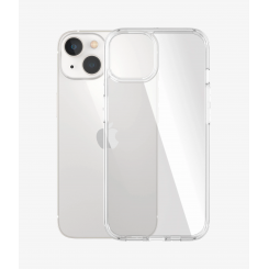 Жесткий чехол PanzerGlass ClearCase для Apple iPhone 14/13, прозрачный, поддерживает беспроводную зарядку; 100% переработанный материал рамы