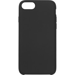 eSTUFF iPhone SE 2022 / 2020 INFINITE RIGA Silicone Cover -  Black - 100% recycled Silicone