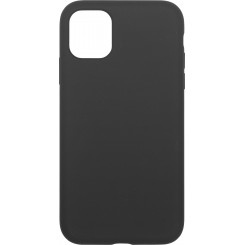 eSTUFF iPhone 11 INFINITE RIGA Silicone Cover -  Black - 100% recycled Silicone