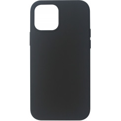 eSTUFF iPhone 12 / 12 Pro INFINITE RIGA Silicone Cover -  Black - 100% recycled Silicone