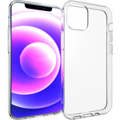 eSTUFF iPhone 13 mini INFINITE VIENNA TPU Cover - Transparent - 100% recycled TPU