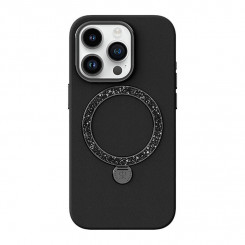 Joyroom PN-15L2 Dancing Circle ümbris iPhone 15 Pro jaoks (must)