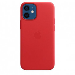 Кожаный чехол MagSafe для Apple iPhone 12 mini — (PRODUCT)RED