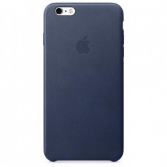 Кожаный чехол для Apple iPhone 6s Plus — темно-синий