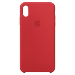Apple iPhone XS Max Silicone Case - (PRODUCT)RED