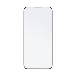ФИКСИРОВАННОЕ закаленное стекло 2,5D Full Cover для Apple iPhone 15, черный