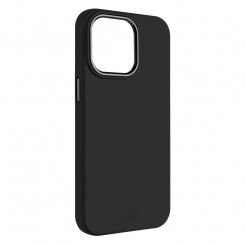 Fixed   MagFlow   Back cover   Apple   iPhone 15 Pro   Liquid silicon   Black