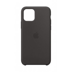 Силиконовый чехол Apple iPhone 11 Pro — черный