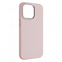 Fixed   Apple   Back cover   Pink   iPhone 15 Pro   Liquid silicon   MagFlow