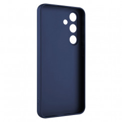 Фиксированная задняя крышка FIXST-1256-BL Samsung Galaxy S24 Прорезиненная, синяя