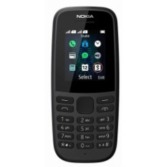 Nokia 105 2019 двойной черный