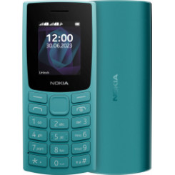 Мобильный телефон Nokia 105 2023 Cyan Dual Sim
