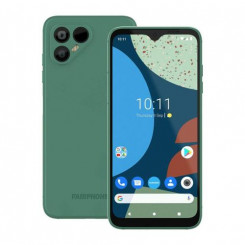 Fairphone 4, 16 см (6,3 дюйма), две SIM-карты, Android 11, 5G, USB Type-C, 8 ГБ, 256 ГБ, 3905 мАч, зеленый