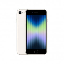 Apple iPhone SE 3rd Gen Starlight 4.7  Retina HD Apple A15 Bionic Internal RAM 4 GB 128 GB Single SIM Nano-SIM 3G 4G 5G Main camera 12 MP Secondary camera 7 MP iOS 15.4 2018  mAh