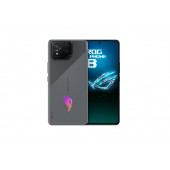 Asus ROG Phone 8 Rebel Grey 6,78 дюйма AMOLED 2400 x 1080 пикселей Qualcomm Snapdragon 8 Gen 3 Внутренняя оперативная память 12 ГБ 256 ГБ Две SIM-карты Nano-SIM 4G Основная камера 50+32+13 МП Дополнительная камера 32 МП Android 14