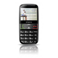 Emporia EUPHORIA 5.84 cm (2.3) 90 g Black, Silver Senior phone