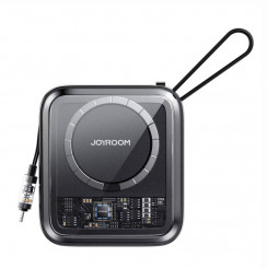 Joyroom JR-L007 Магнитный повербанк Icy 10000мАч, Молния (черный)