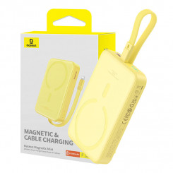 Powerbank Baseus Magnetic Mini 10000мАч 20Вт MagSafe (желтый)