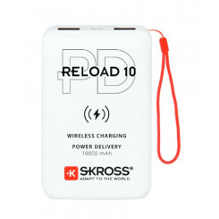 Skross RELOAD 10 Qi PD 10000 mAh Wireless charging White